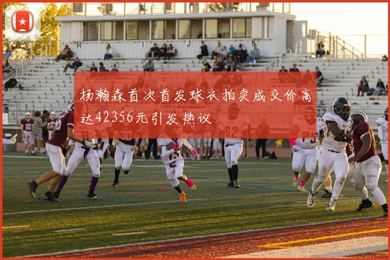 杨瀚森首次首发球衣拍卖成交价高达42356元引发热议